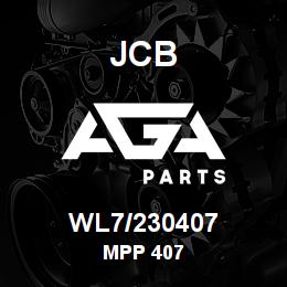 WL7/230407 JCB MPP 407 | AGA Parts