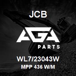 WL7/23043W JCB MPP 436 W/M | AGA Parts