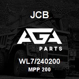WL7/240200 JCB MPP 200 | AGA Parts