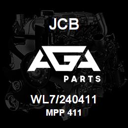 WL7/240411 JCB MPP 411 | AGA Parts