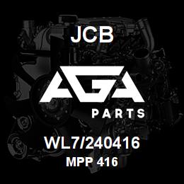 WL7/240416 JCB MPP 416 | AGA Parts
