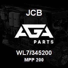 WL7/345200 JCB MPP 200 | AGA Parts