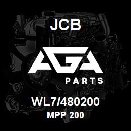 WL7/480200 JCB MPP 200 | AGA Parts