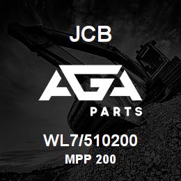 WL7/510200 JCB MPP 200 | AGA Parts
