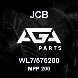 WL7/575200 JCB MPP 200 | AGA Parts