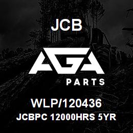 WLP/120436 JCB JCBPC 12000HRS 5YR | AGA Parts