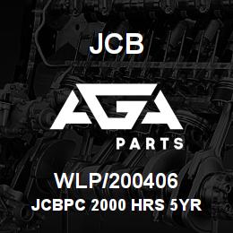 WLP/200406 JCB JCBPC 2000 HRS 5YR | AGA Parts