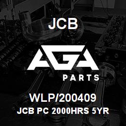 WLP/200409 JCB JCB PC 2000HRS 5YR | AGA Parts