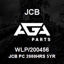WLP/200456 JCB JCB PC 2000HRS 5YR | AGA Parts