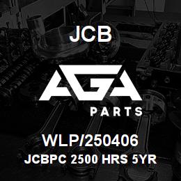 WLP/250406 JCB JCBPC 2500 HRS 5YR | AGA Parts