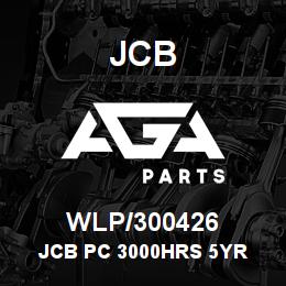 WLP/300426 JCB JCB PC 3000HRS 5YR | AGA Parts