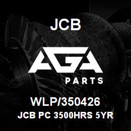 WLP/350426 JCB JCB PC 3500HRS 5YR | AGA Parts
