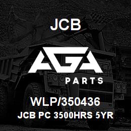 WLP/350436 JCB JCB PC 3500HRS 5YR | AGA Parts