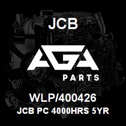 WLP/400426 JCB JCB PC 4000HRS 5YR | AGA Parts