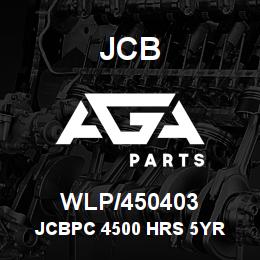 WLP/450403 JCB JCBPC 4500 HRS 5YR | AGA Parts