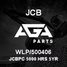 WLP/500406 JCB JCBPC 5000 HRS 5YR | AGA Parts