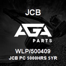 WLP/500409 JCB JCB PC 5000HRS 5YR | AGA Parts