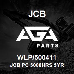 WLP/500411 JCB JCB PC 5000HRS 5YR | AGA Parts