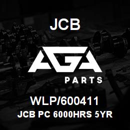 WLP/600411 JCB JCB PC 6000HRS 5YR | AGA Parts