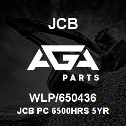 WLP/650436 JCB JCB PC 6500HRS 5YR | AGA Parts