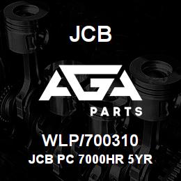 WLP/700310 JCB JCB PC 7000HR 5YR | AGA Parts