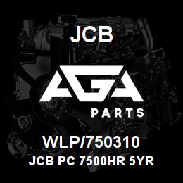 WLP/750310 JCB JCB PC 7500HR 5YR | AGA Parts
