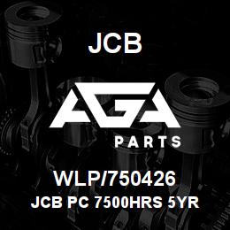 WLP/750426 JCB JCB PC 7500HRS 5YR | AGA Parts
