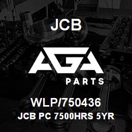 WLP/750436 JCB JCB PC 7500HRS 5YR | AGA Parts