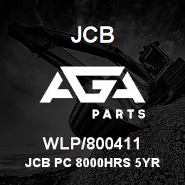 WLP/800411 JCB JCB PC 8000HRS 5YR | AGA Parts