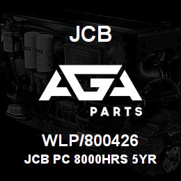 WLP/800426 JCB JCB PC 8000HRS 5YR | AGA Parts