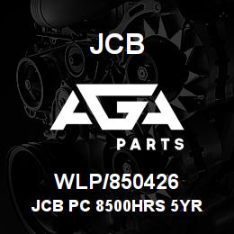 WLP/850426 JCB JCB PC 8500HRS 5YR | AGA Parts
