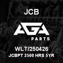 WLT/250426 JCB JCBPT 2500 HRS 5YR | AGA Parts