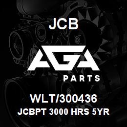 WLT/300436 JCB JCBPT 3000 HRS 5YR | AGA Parts