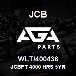 WLT/400436 JCB JCBPT 4000 HRS 5YR | AGA Parts