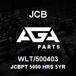 WLT/500403 JCB JCBPT 5000 HRS 5YR | AGA Parts
