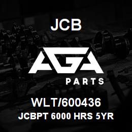 WLT/600436 JCB JCBPT 6000 HRS 5YR | AGA Parts