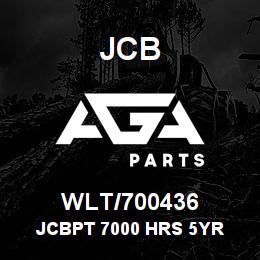 WLT/700436 JCB JCBPT 7000 HRS 5YR | AGA Parts