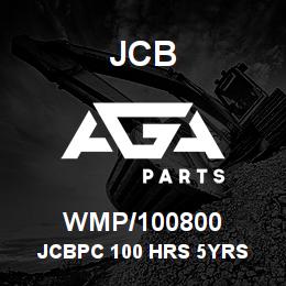 WMP/100800 JCB JCBPC 100 HRS 5YRS | AGA Parts