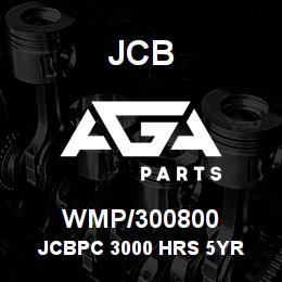 WMP/300800 JCB JCBPC 3000 HRS 5YR | AGA Parts