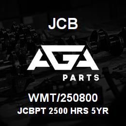 WMT/250800 JCB JCBPT 2500 HRS 5YR | AGA Parts