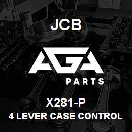 X281-P JCB 4 Lever Case Controls 215 | AGA Parts