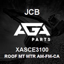 XASCE3100 JCB Roof Mt Mtr Am-Fm-Cass W/ | AGA Parts