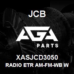 XASJCD3050 JCB Radio Etr Am-Fm-Wb W/Cd | AGA Parts