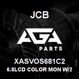 XASVOS681C2 JCB 6.8Lcd Color Mon W/2 Cam | AGA Parts