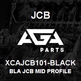 XCAJCB101-BLACK JCB Bla Jcb Mid Profile Cap | AGA Parts
