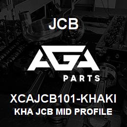 XCAJCB101-KHAKI JCB Kha Jcb Mid Profile Cap | AGA Parts