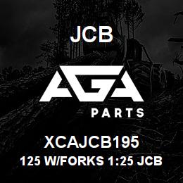 XCAJCB195 JCB 125 W/Forks 1:25 Jcb 535 | AGA Parts