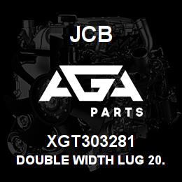 XGT303281 JCB Double Width Lug 20.5 X 2 | AGA Parts