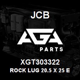 XGT303322 JCB Rock Lug 20.5 X 25 E/L3 1 | AGA Parts