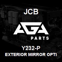 Y232-P JCB Exterior Mirror Option | AGA Parts